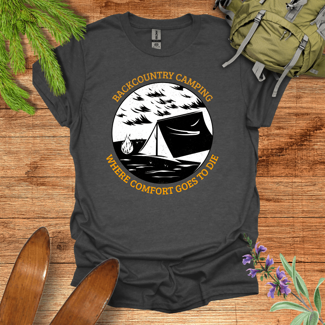 Backcountry Camping T-Shirt Dark Heather / S