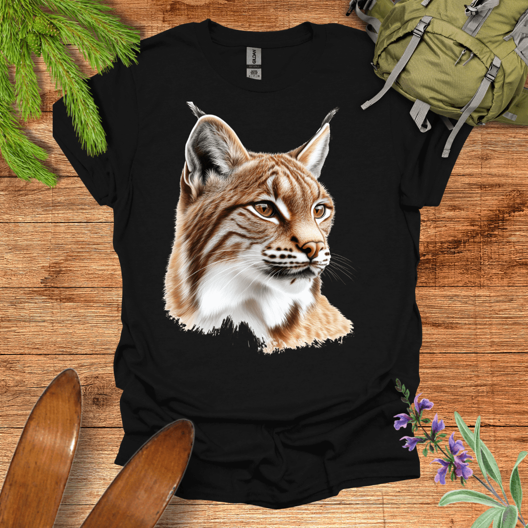 Beautiful Lynx T-Shirt Black / S