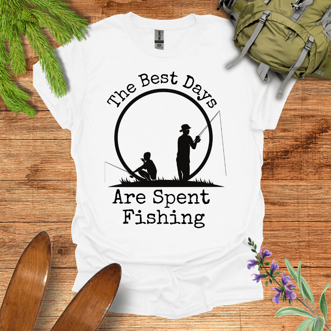 Best Days Fishing T-Shirt White / S