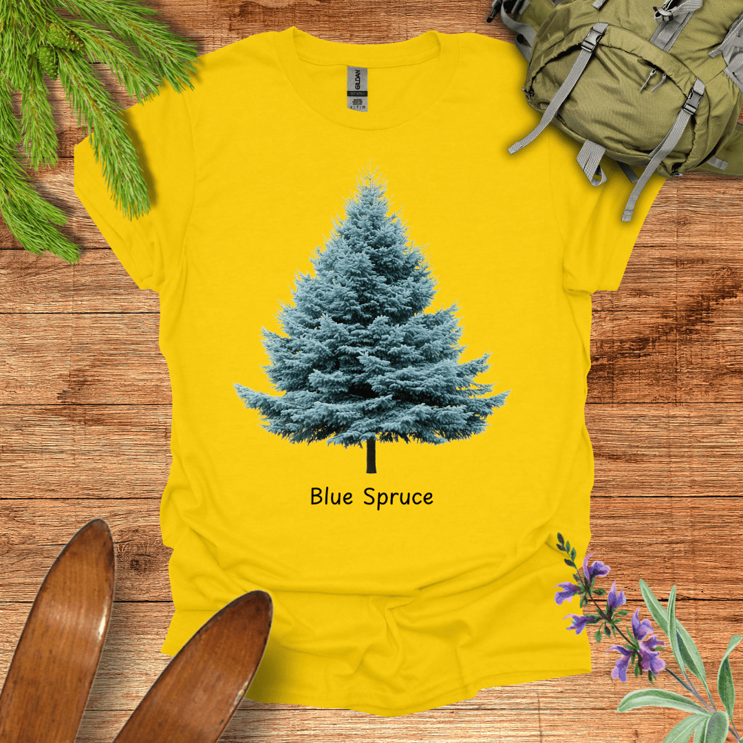 Blue Spruce Tree T-Shirt Daisy / S