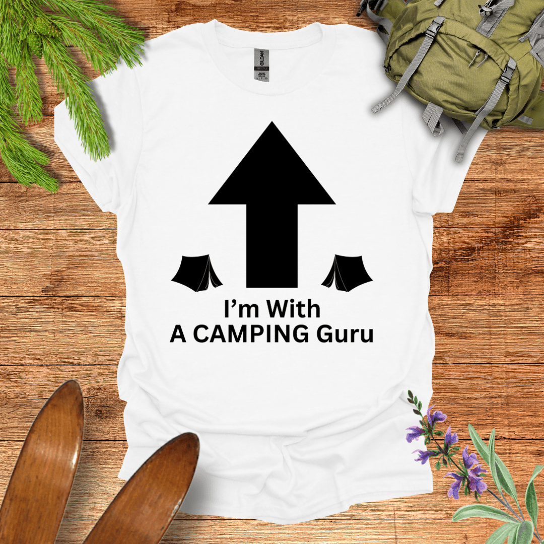 Camping Guru T-Shirt White / S