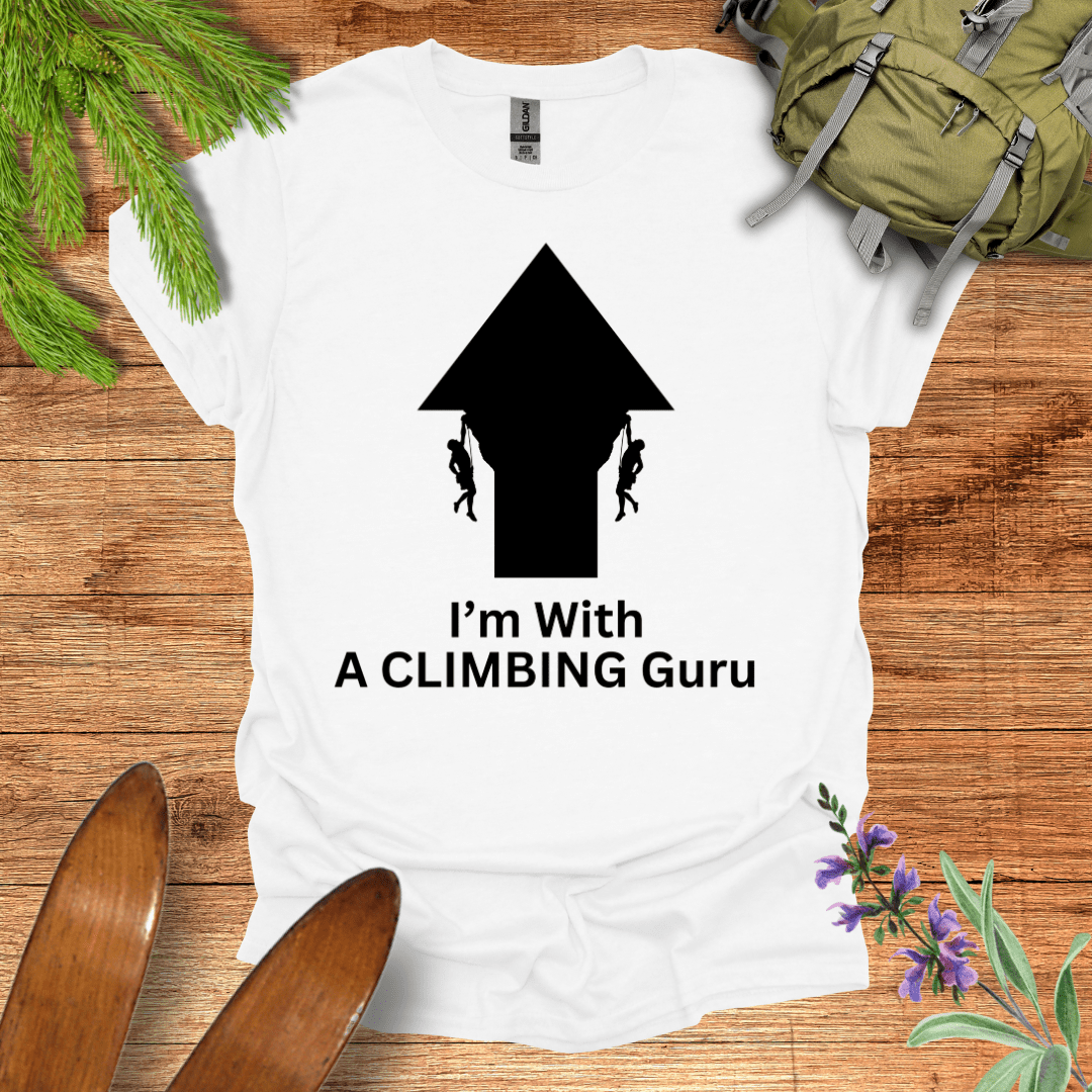 Climbing Guru T-Shirt White / S