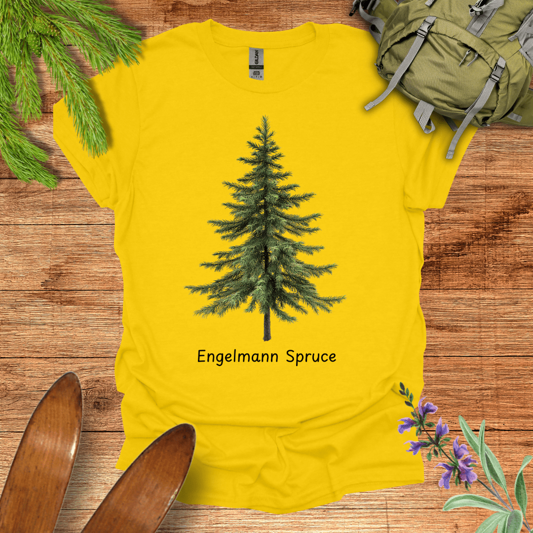 Engelmann Spruce Tree T-Shirt Daisy / S