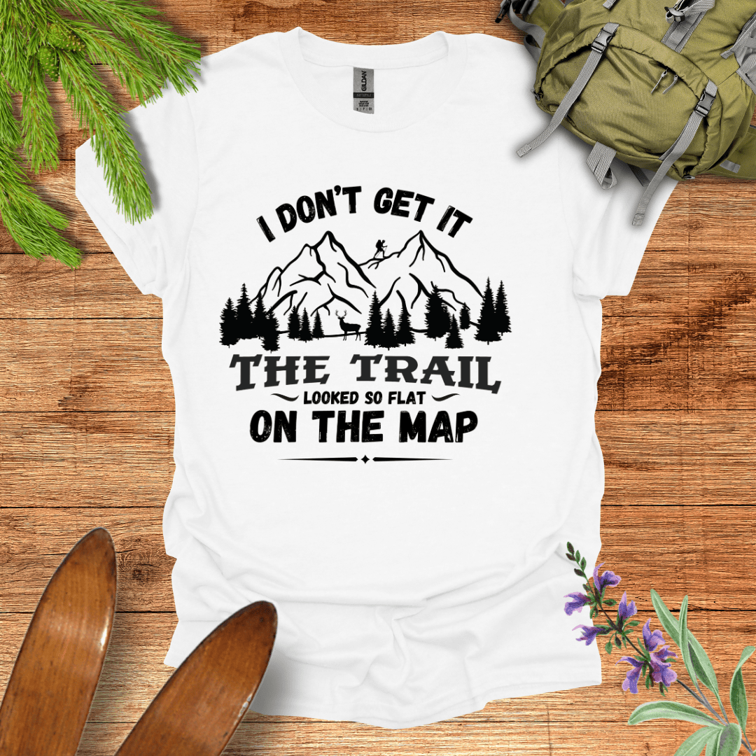 Flat Trail Hiking T-Shirt White / S
