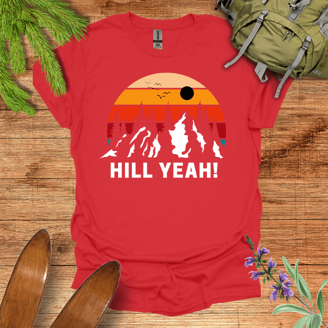 Hill Yeah T-Shirt Red / S