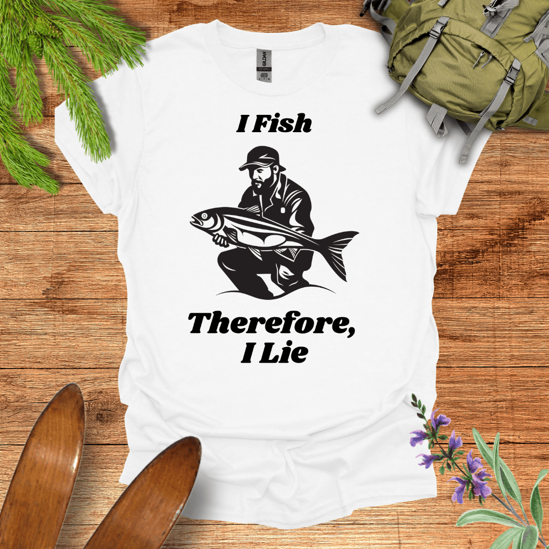 Liar Fishing T-Shirt White / S