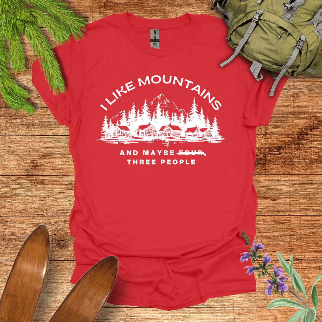 Maybe Three T-Shirt Red / S