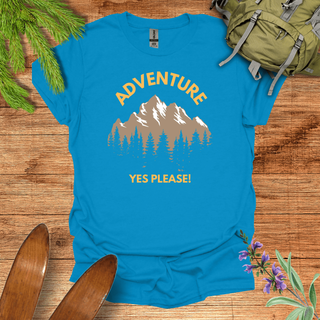 Mountain Adventure T-Shirt Sapphire / S