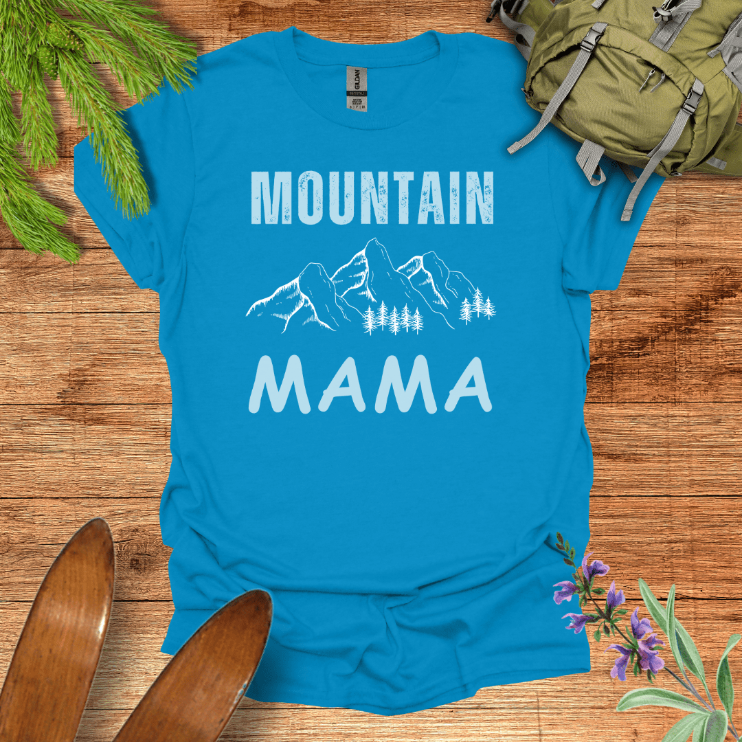 Mountain Mama T-Shirt Sapphire / S