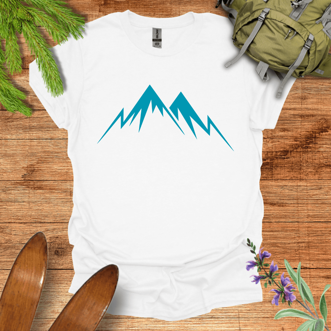 Mountain Range T-Shirt White / S