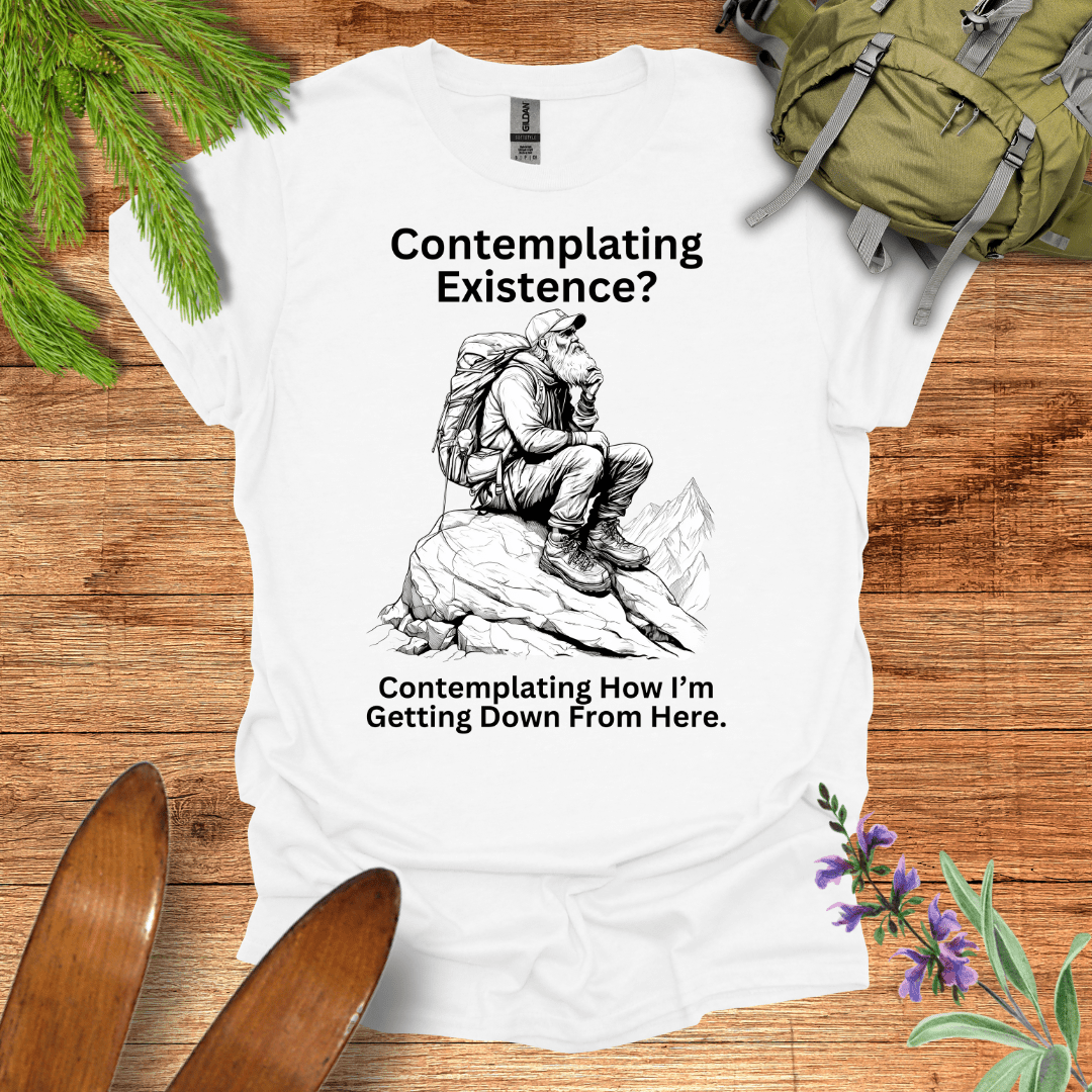 Peak Philosophy Hiking T-Shirt White / S