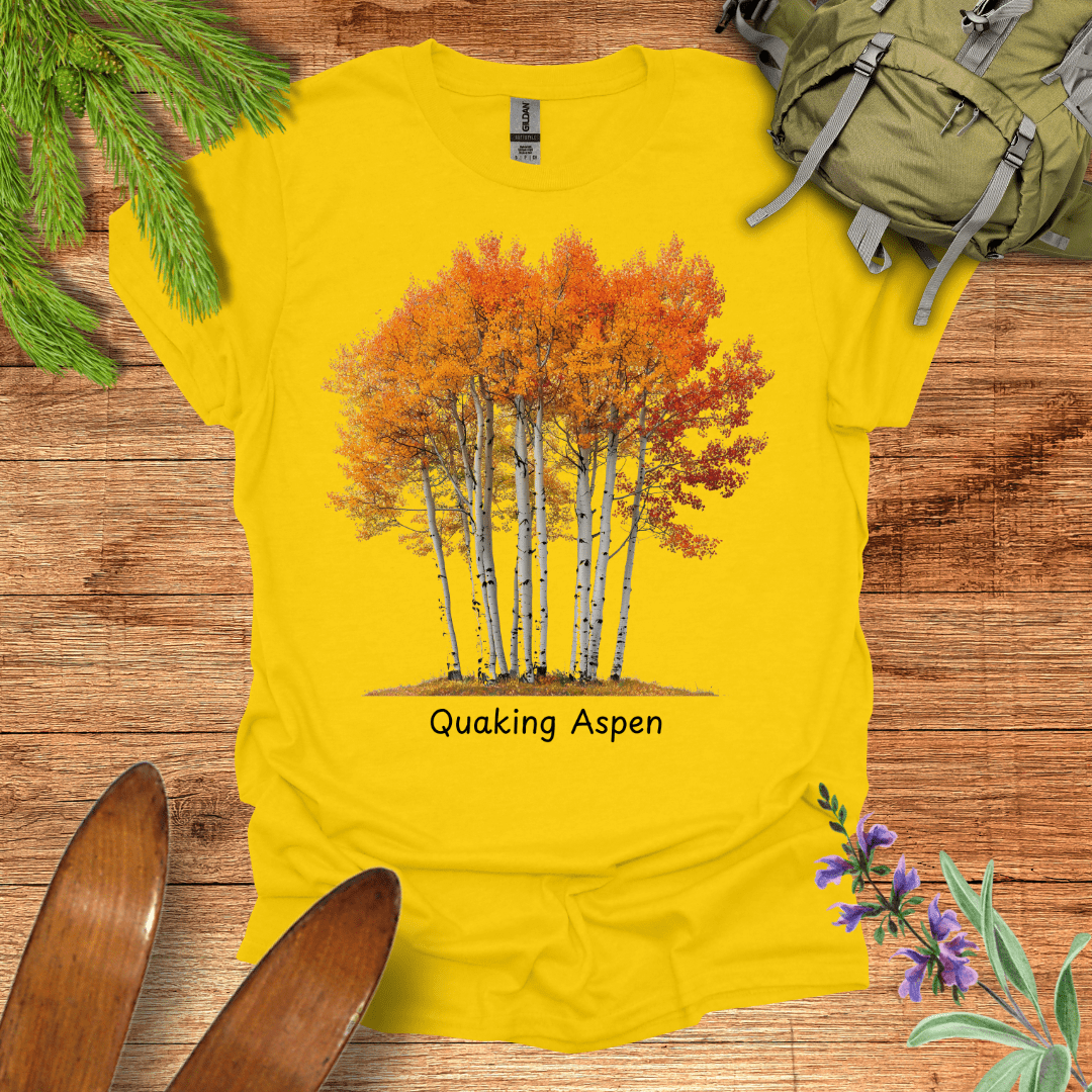 Quaking Aspen Tree T-Shirt Daisy / S