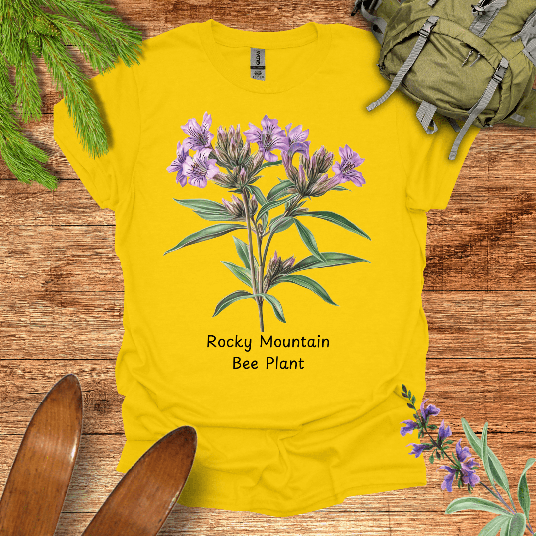 Rocky Mountain Bee Plant Wildflower T-Shirt Daisy / S