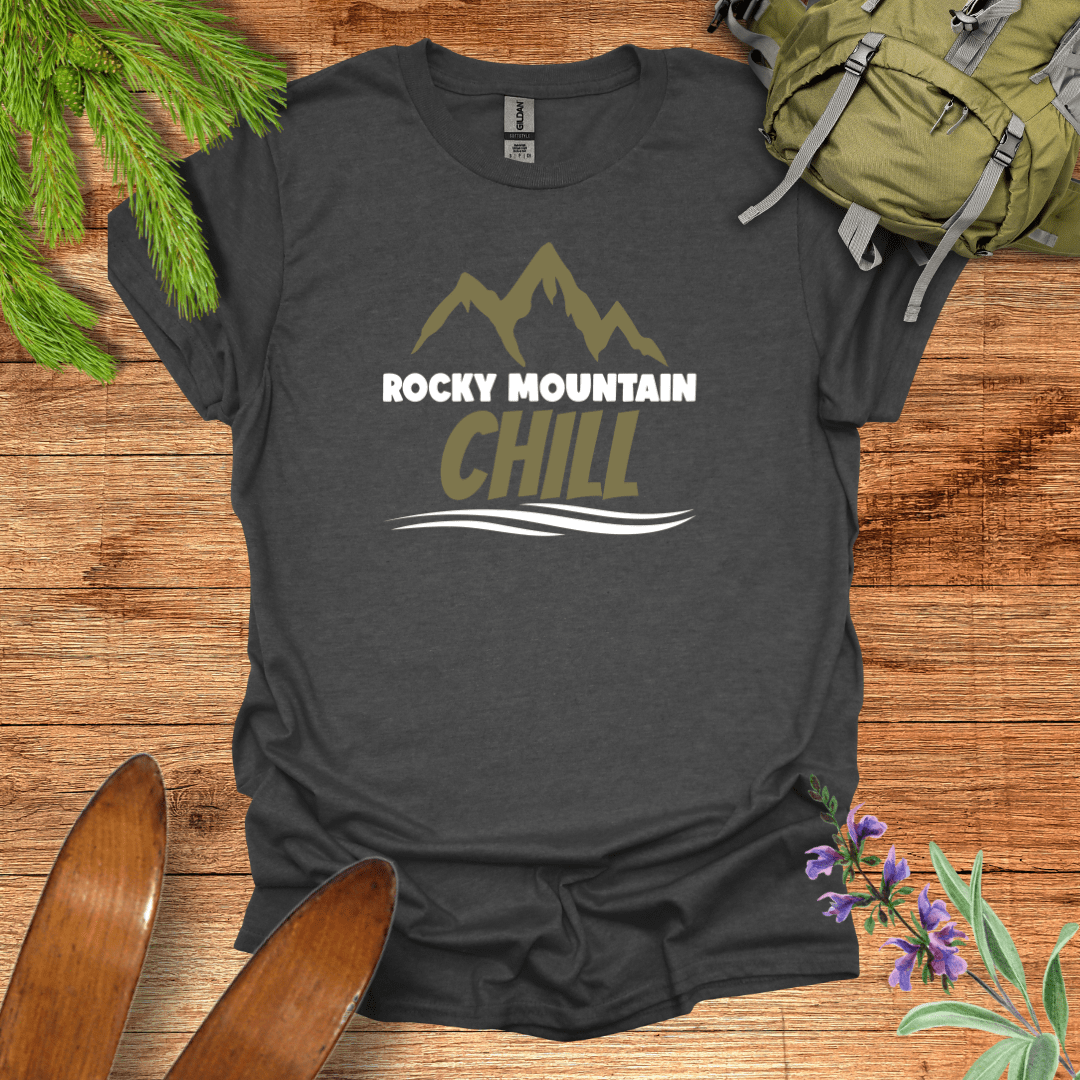 Rocky Mountain Chill T-Shirt Dark Heather / S