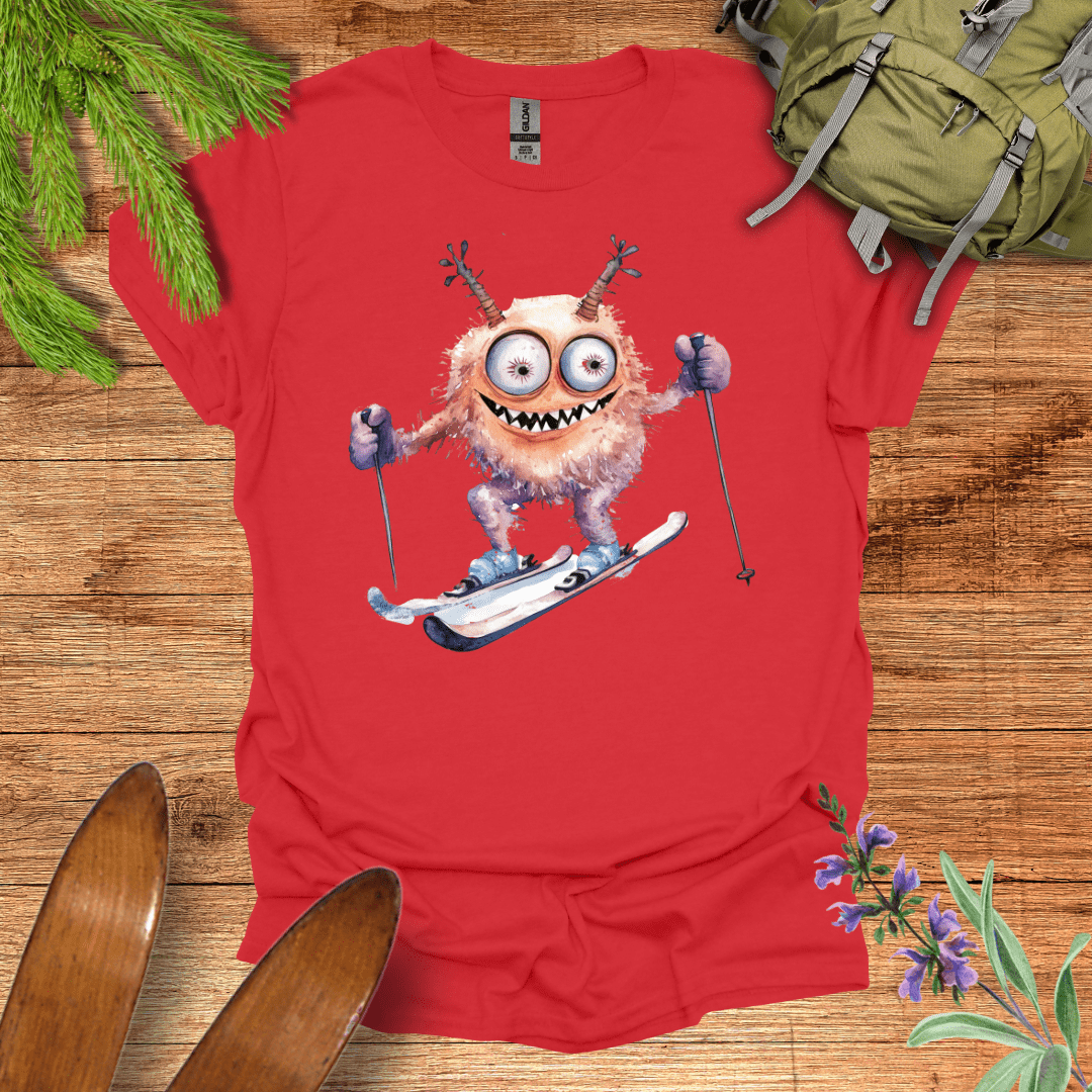 Ski Fuzz T-Shirt Red / S