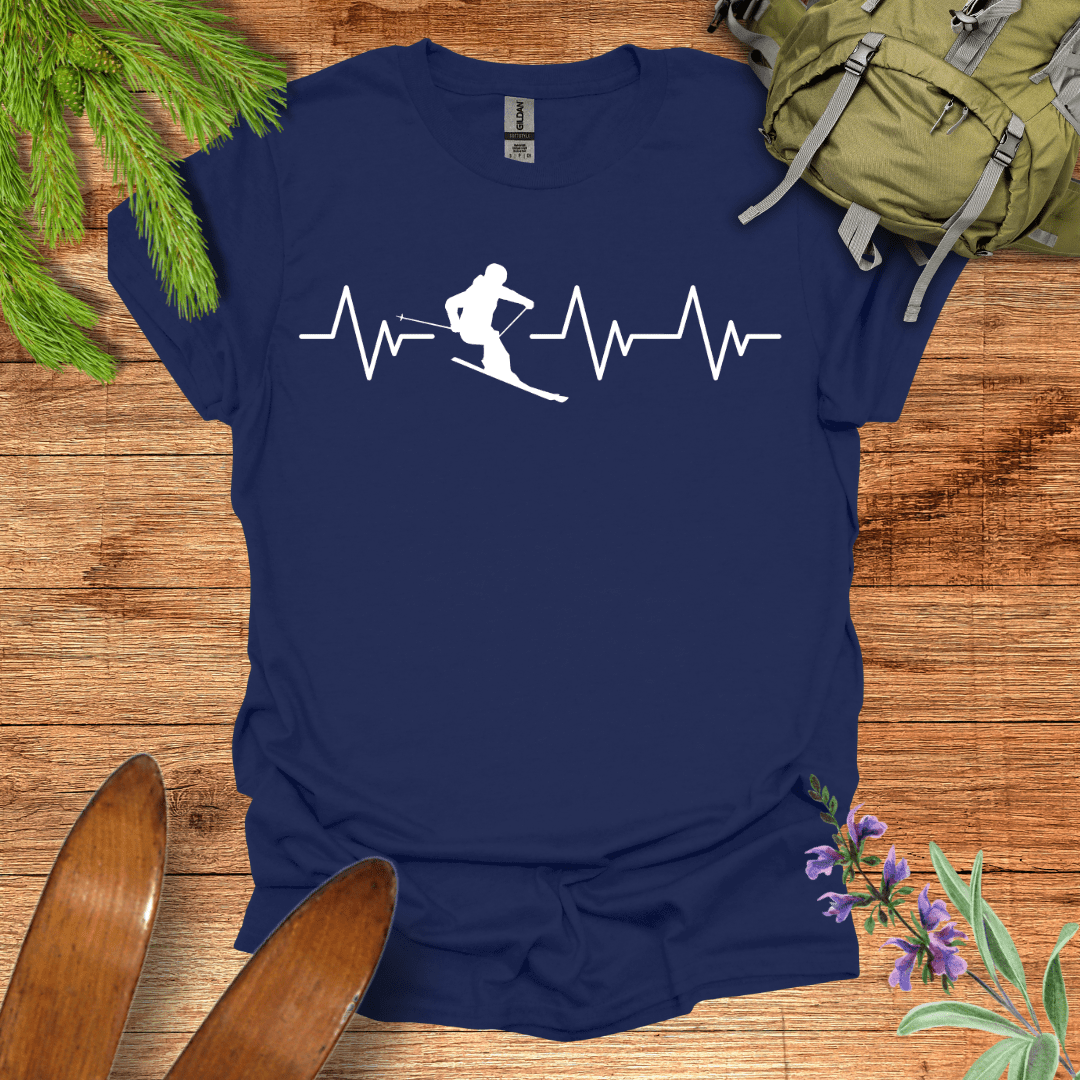 Ski Pulse T-Shirt Navy / S