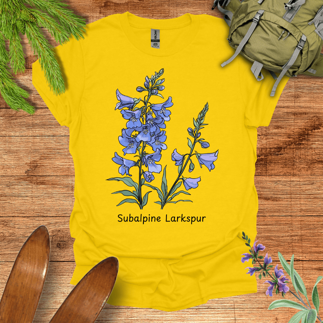 Subalpine Larkspur Wildflower T-Shirt Daisy / S
