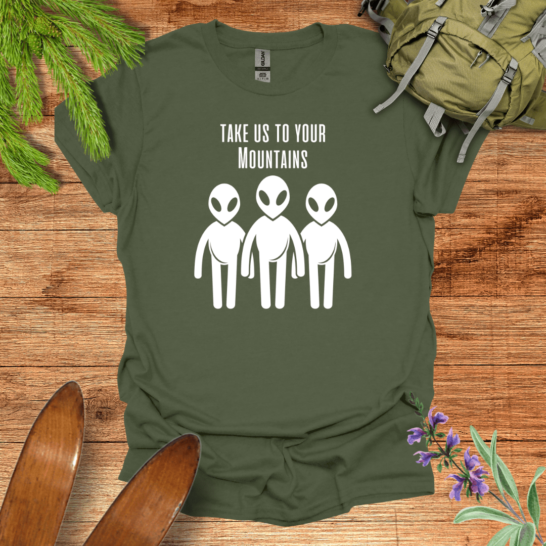 Take Us T-Shirt Military Green / S