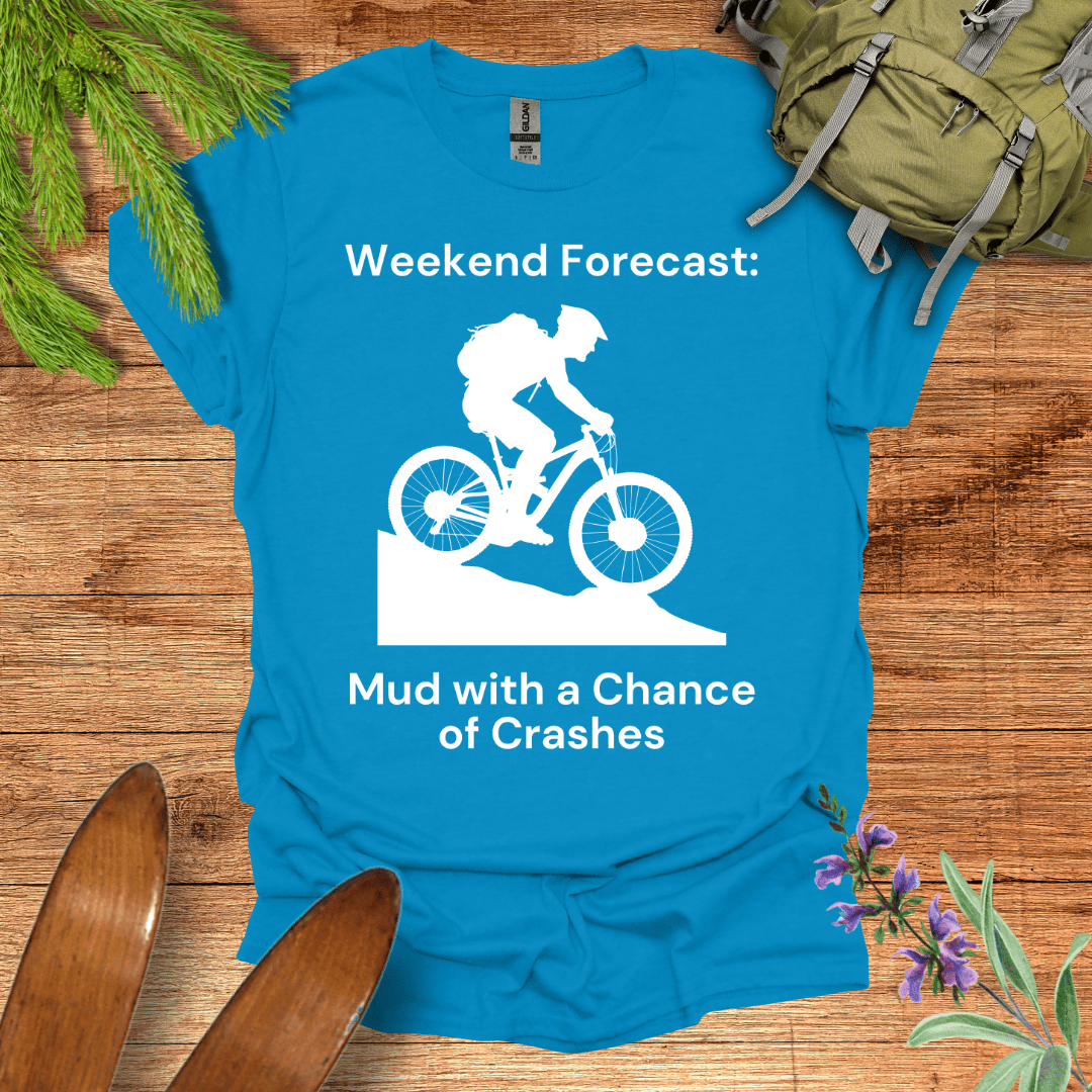 Weekend Forecast T-Shirt Sapphire / S