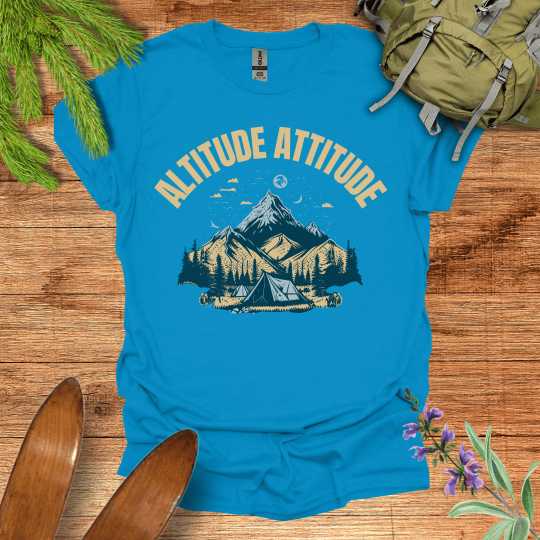 Altitude Attitude T-Shirt Sapphire / S