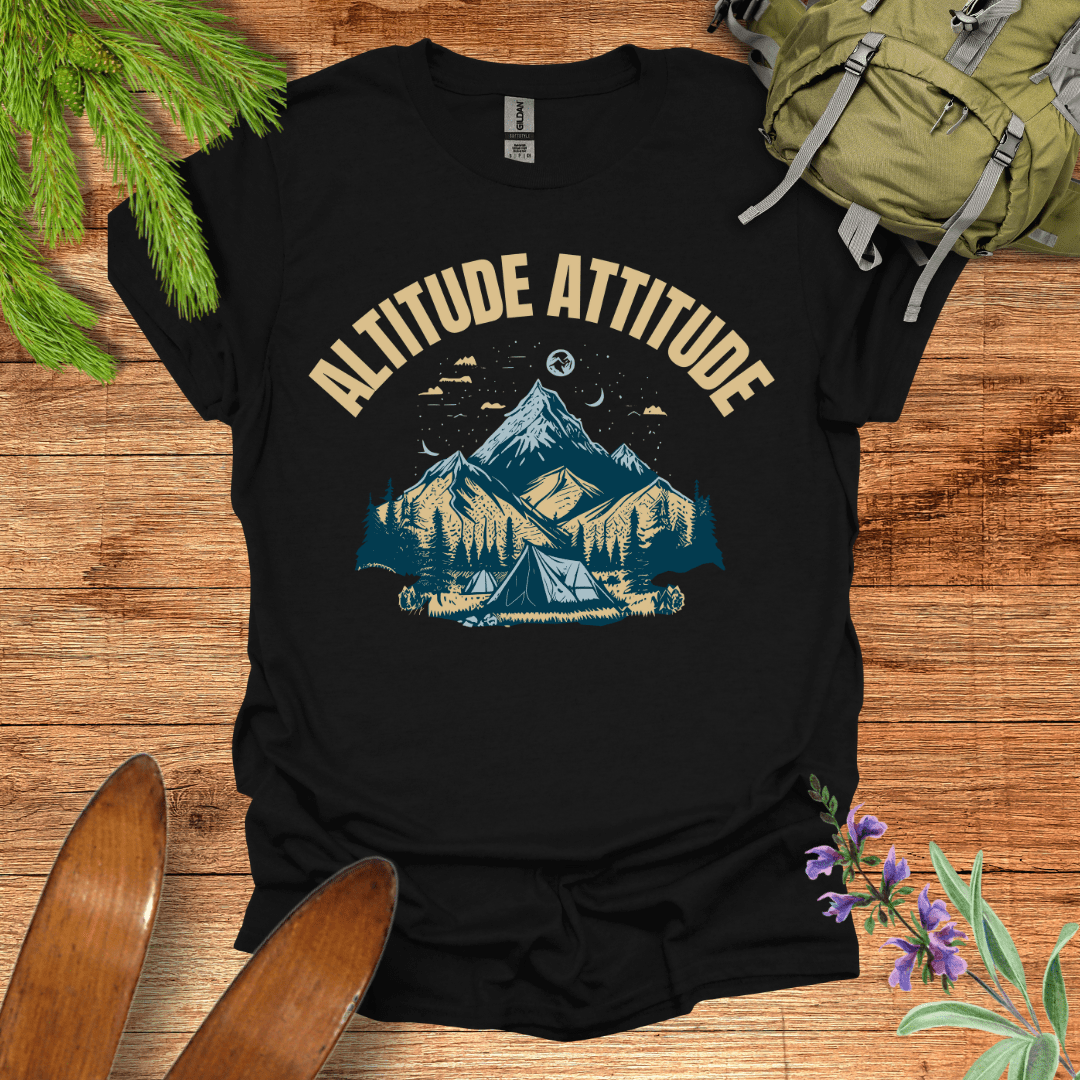 Altitude Attitude T-Shirt Black / S