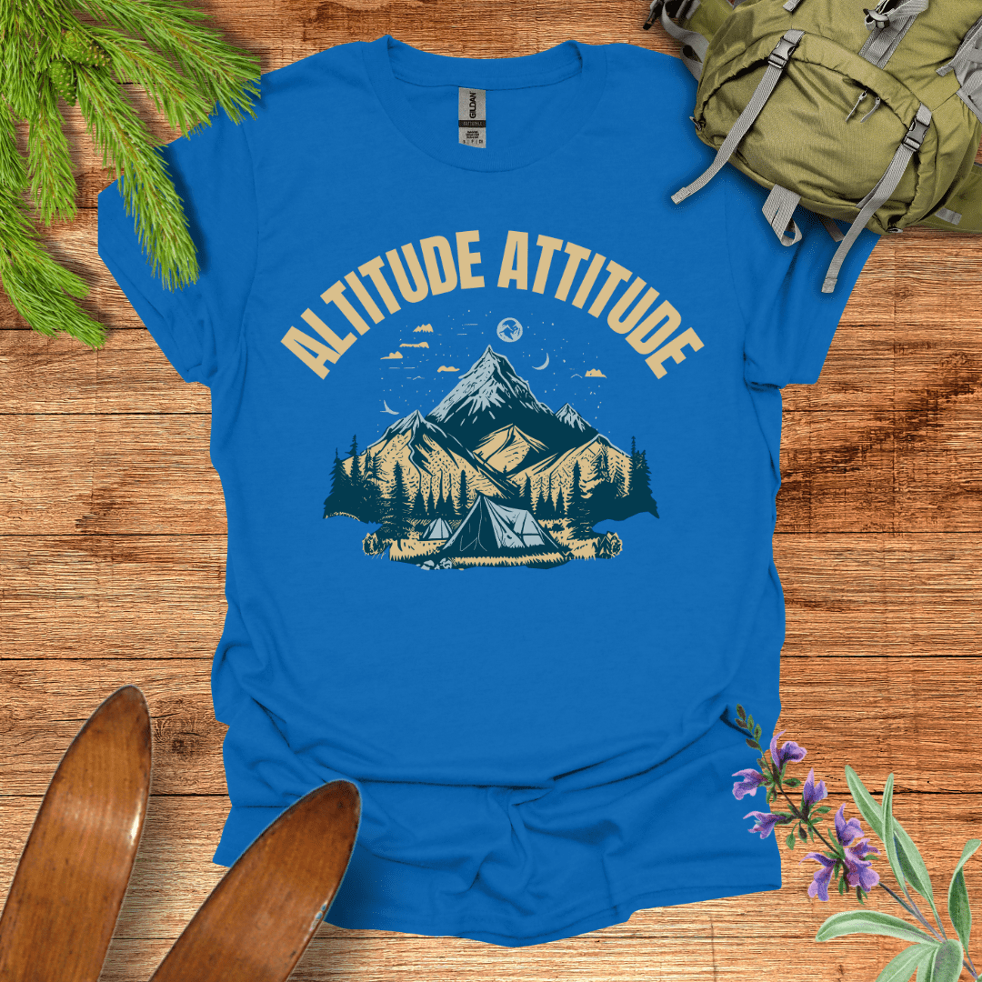 Altitude Attitude T-Shirt Royal / S