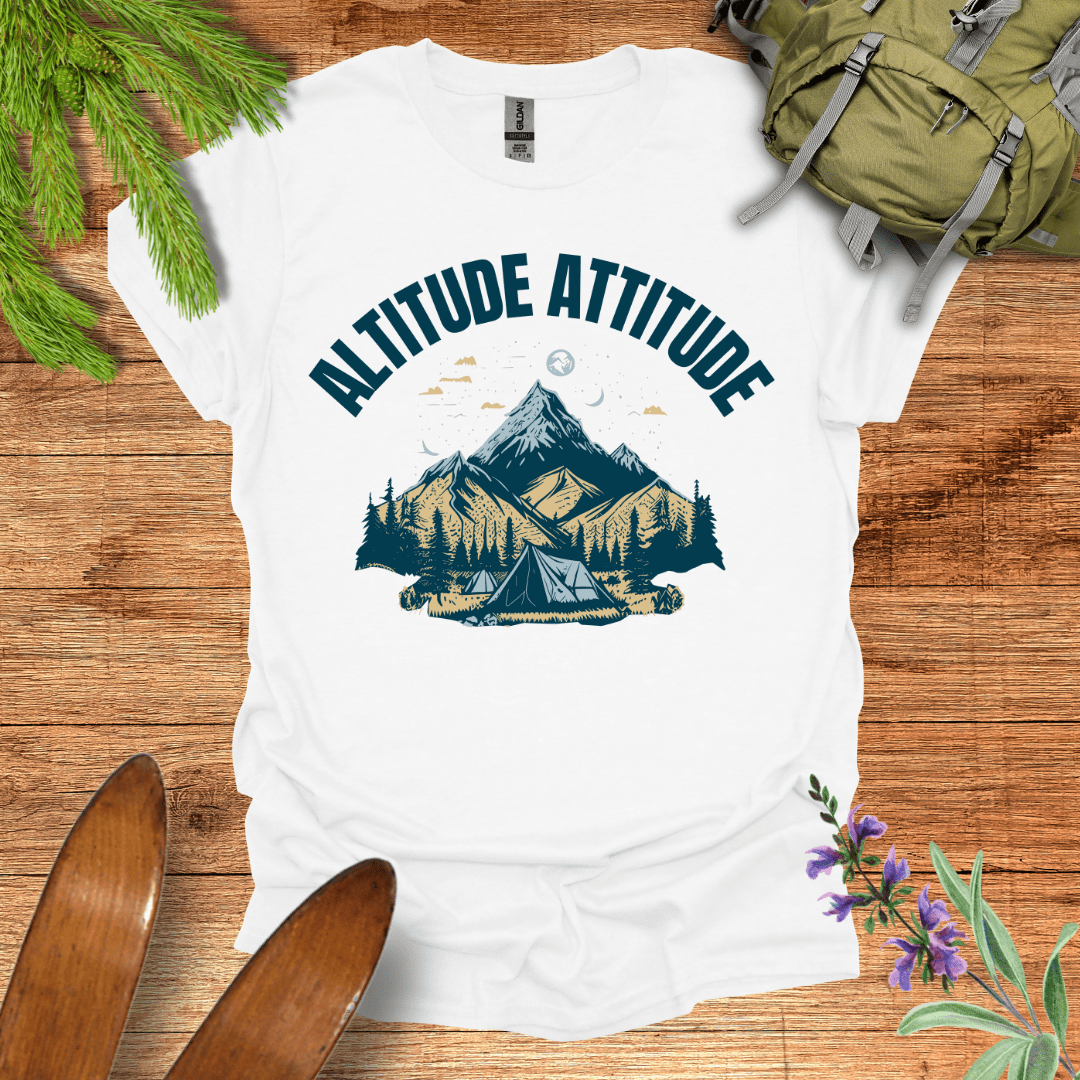 Altitude Attitude T-Shirt White / S