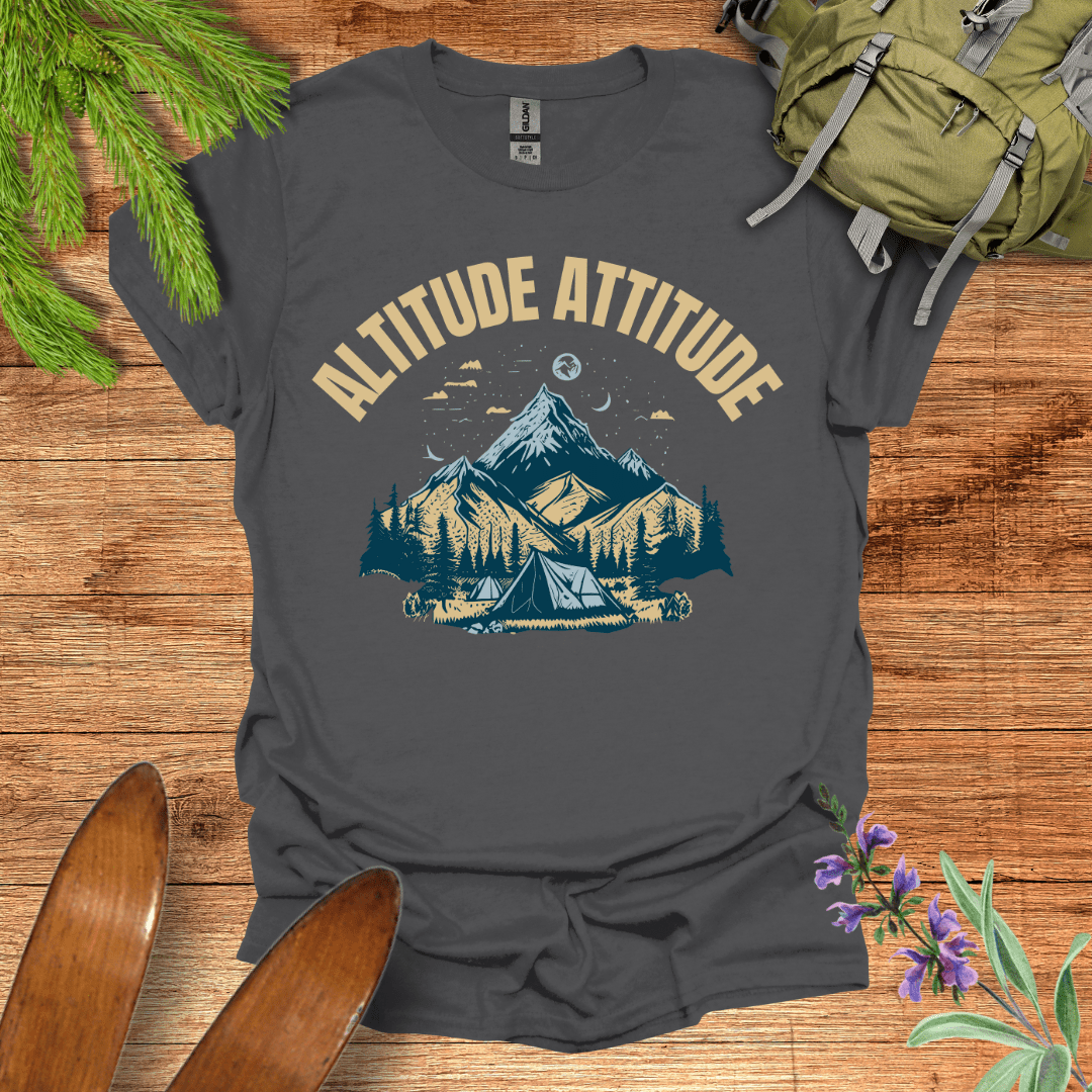 Altitude Attitude T-Shirt Charcoal / S