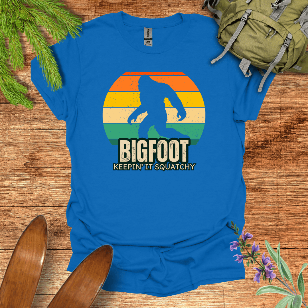 Bigfoot T-Shirt Royal / S