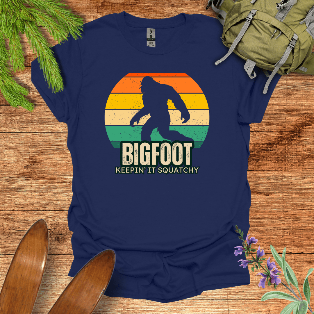Bigfoot T-Shirt Navy / S