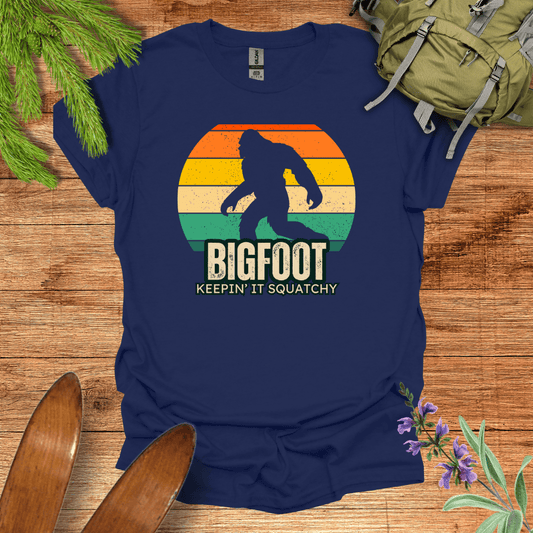 Bigfoot T-Shirt Navy / S