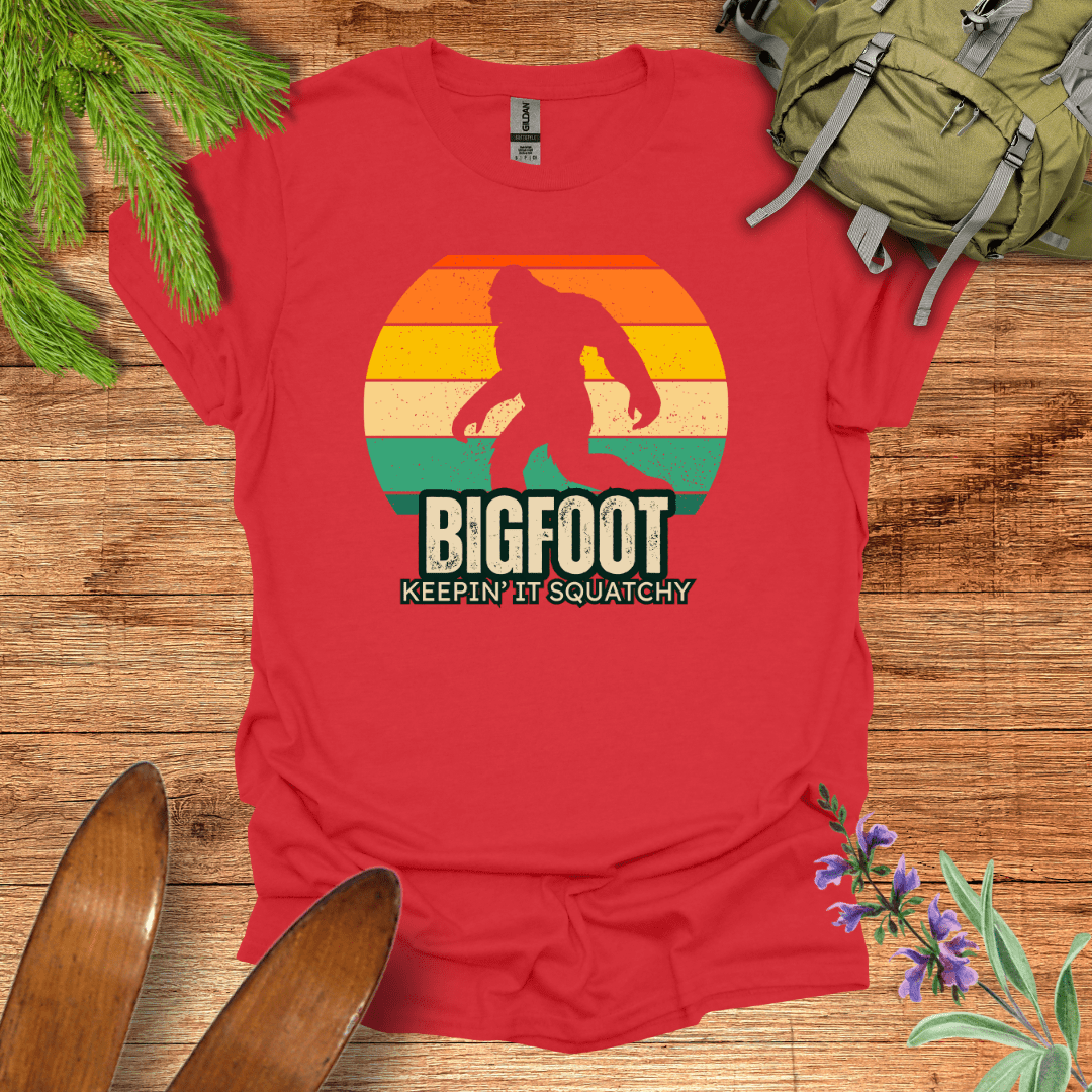 Bigfoot T-Shirt Red / S