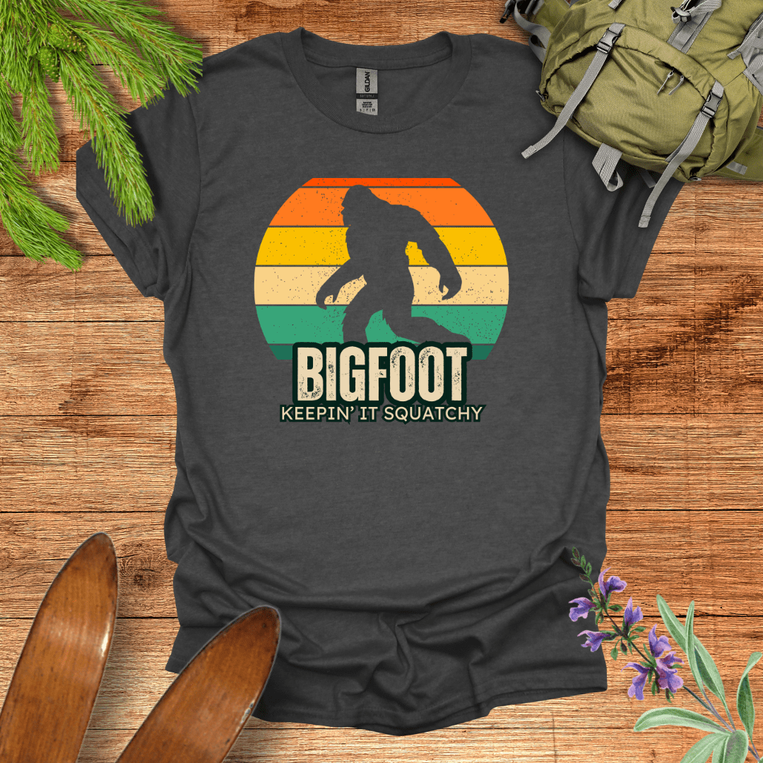 Bigfoot T-Shirt Dark Heather / S