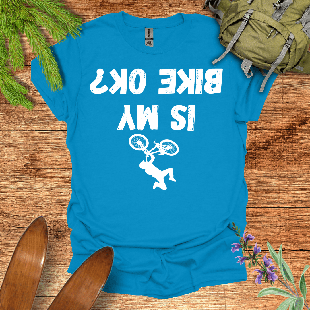 Bike Ok? T-Shirt Sapphire / S