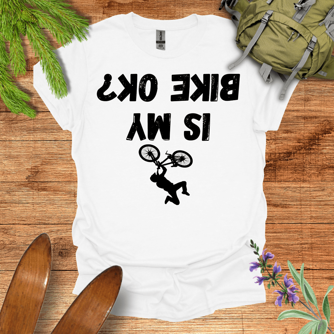 Bike Ok? T-Shirt White / S