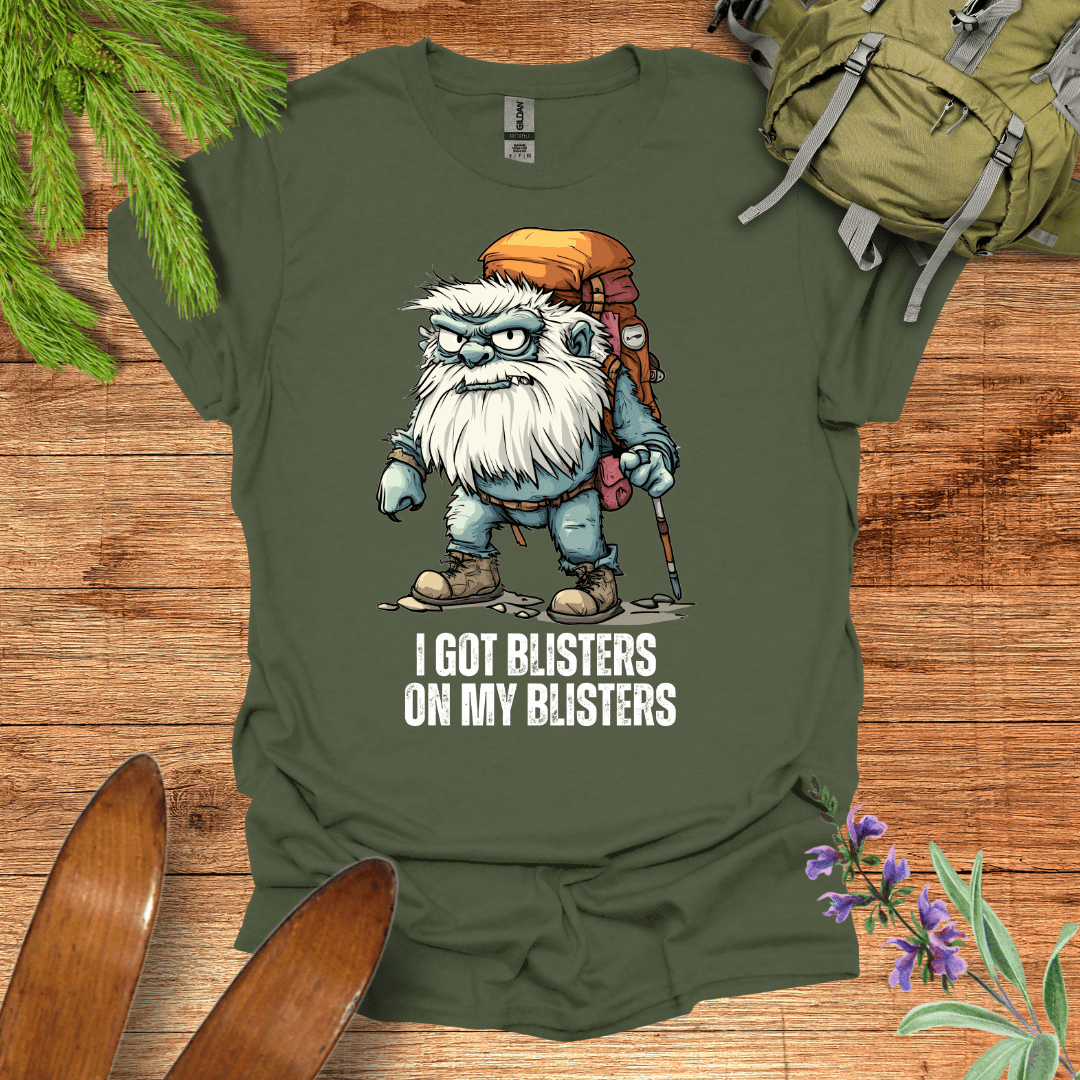 Blisters on Blisters T-Shirt Military Green / S