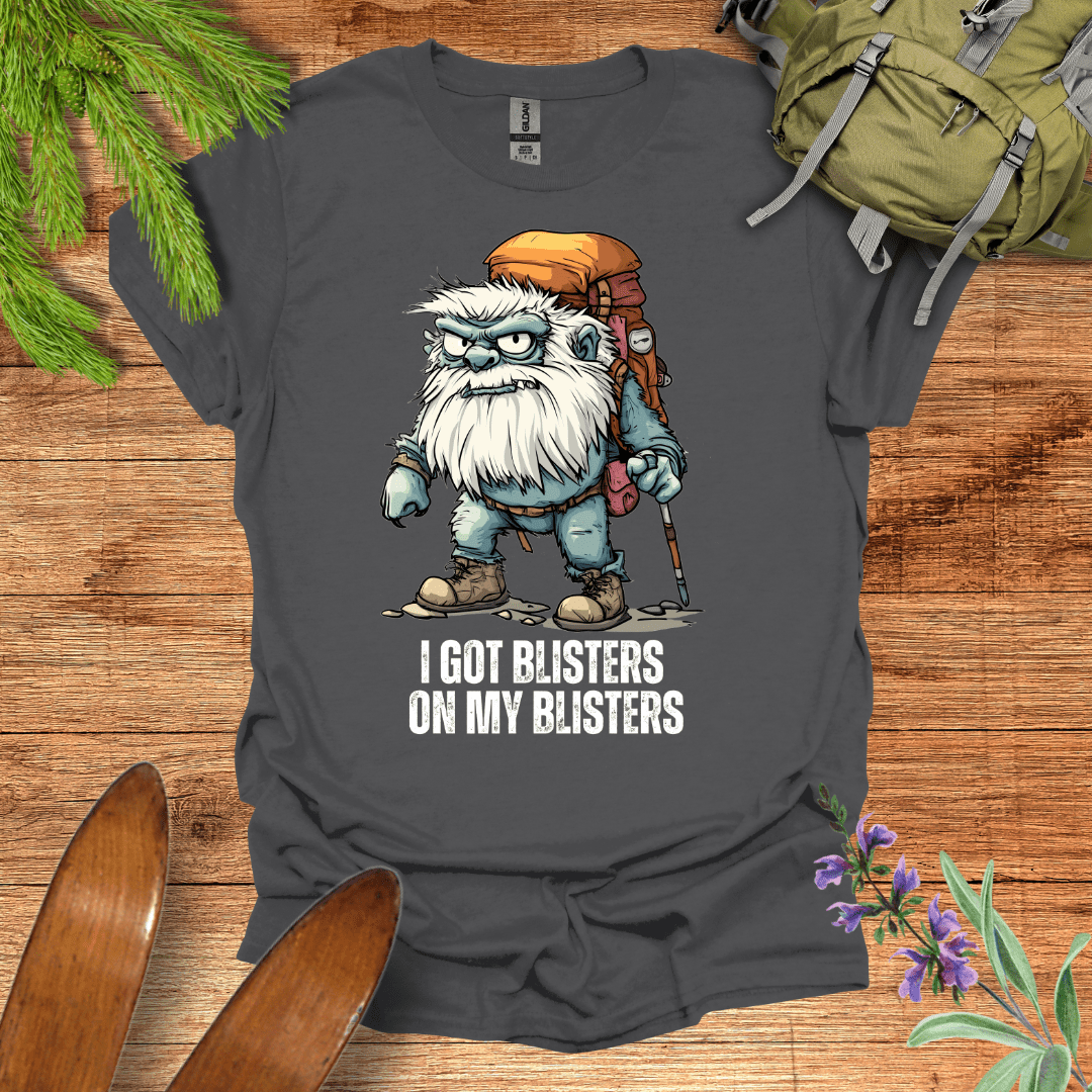 Blisters on Blisters T-Shirt Charcoal / S