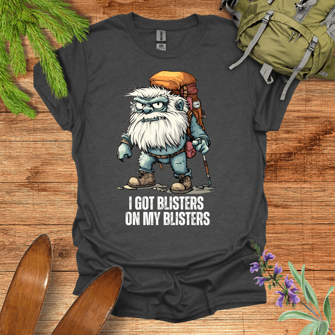 Blisters on Blisters T-Shirt Dark Heather / S
