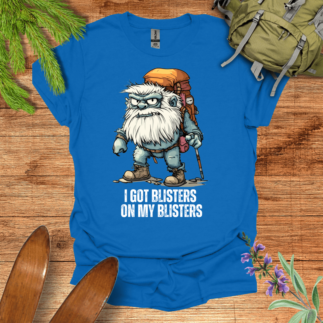 Blisters on Blisters T-Shirt Royal / S