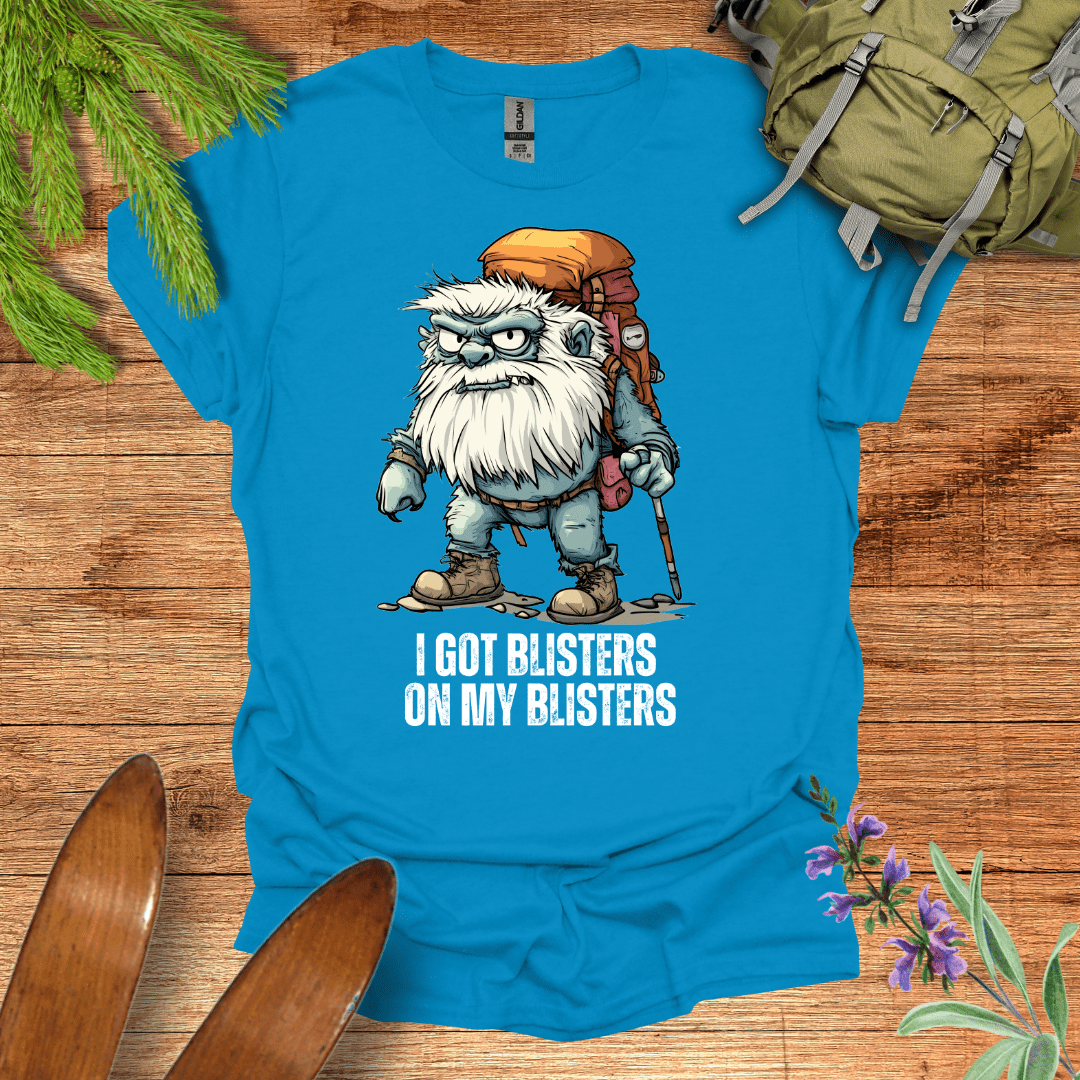 Blisters on Blisters T-Shirt Sapphire / S