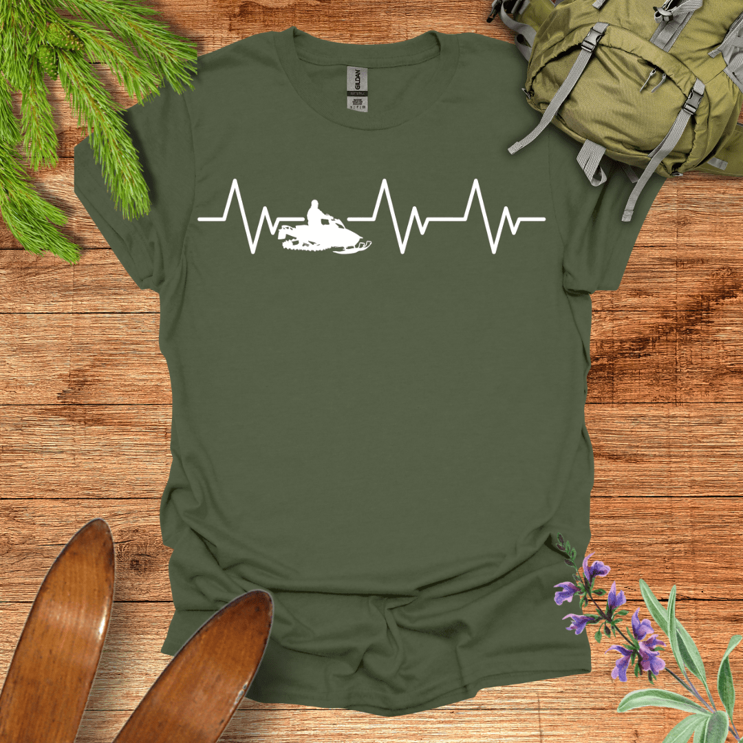 Braap Pulse T-Shirt Military Green / S