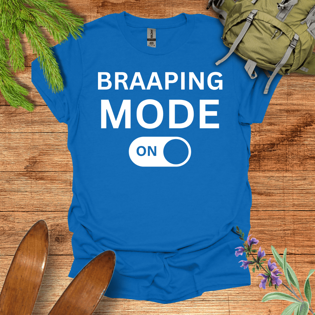 Braaping Mode T-Shirt Royal / S