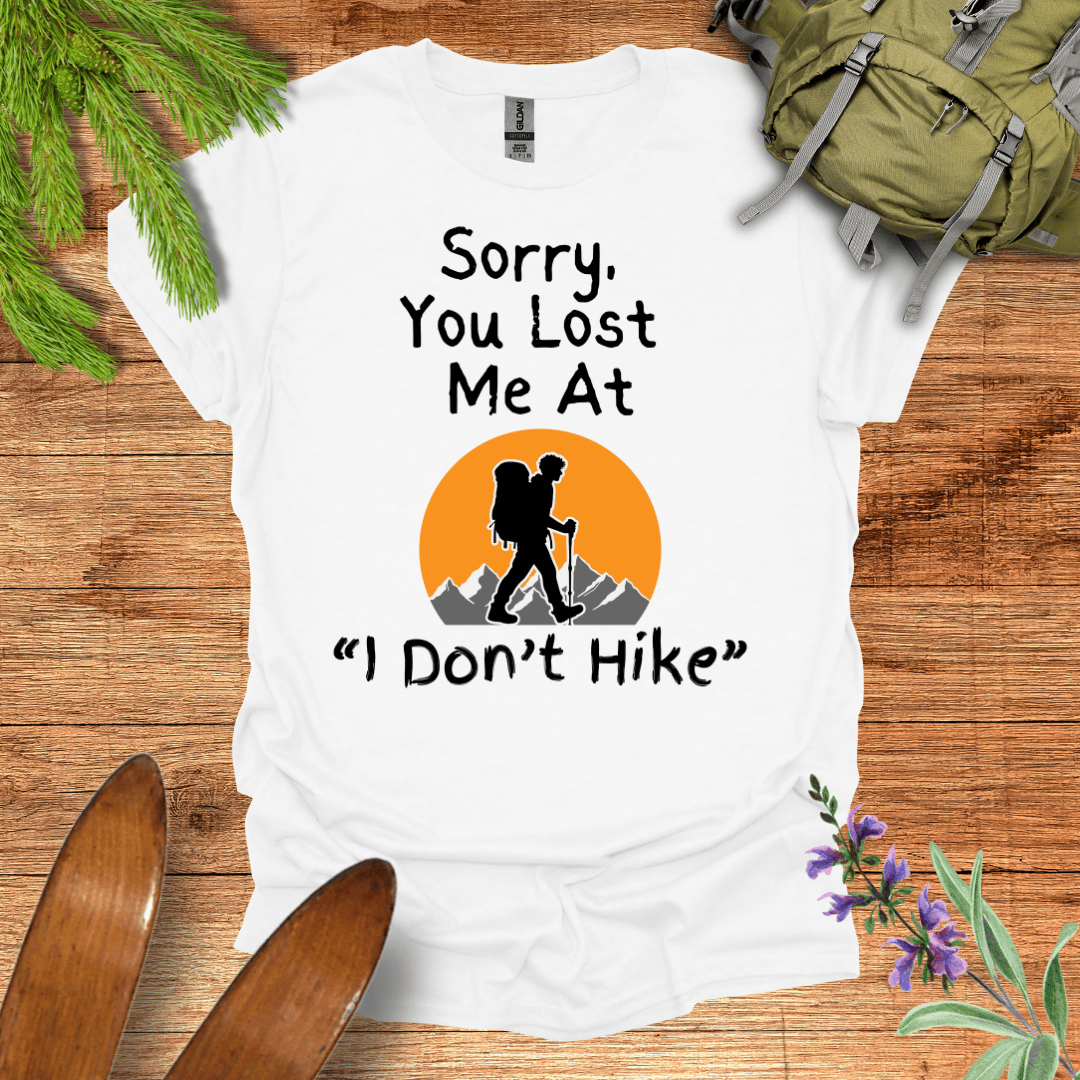 Can't Relate Hiking T-Shirt White / S