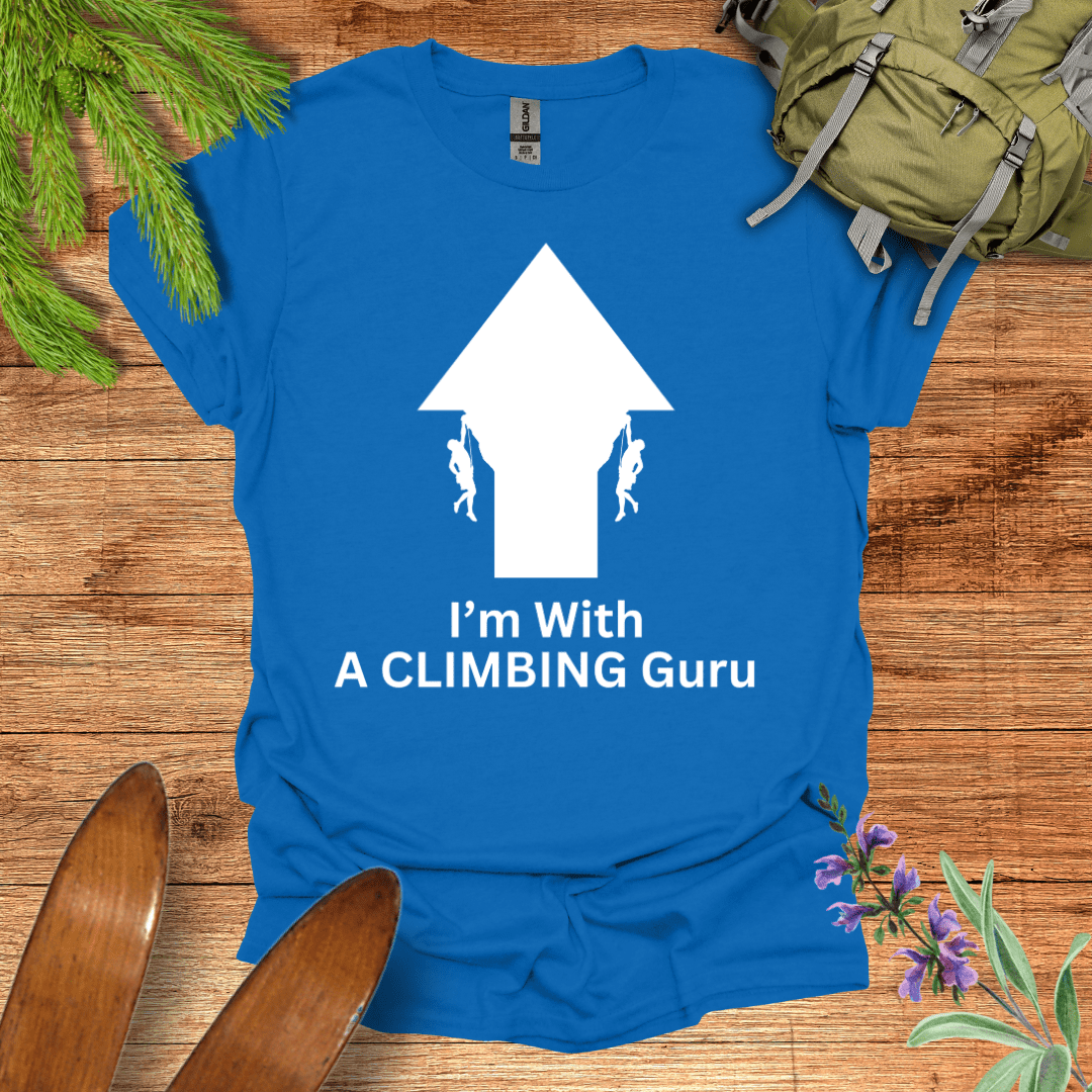 Climbing Guru T-Shirt Royal / S