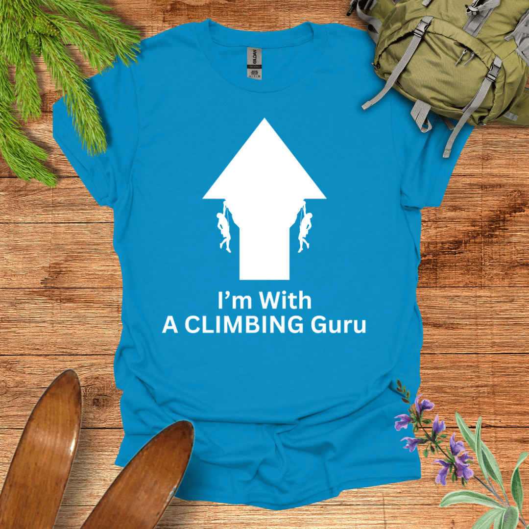 Climbing Guru T-Shirt Sapphire / S