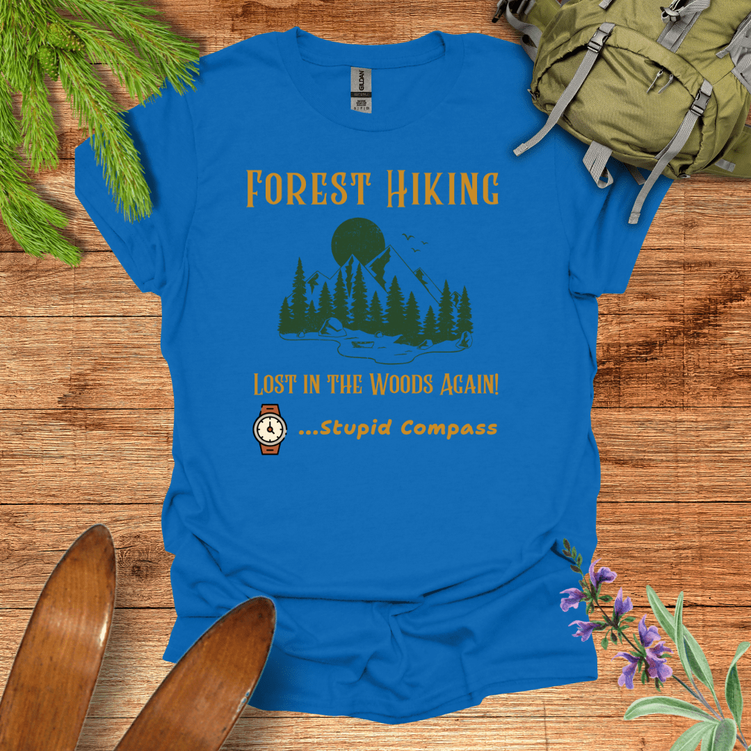 Forest Hiking T-Shirt Royal / S