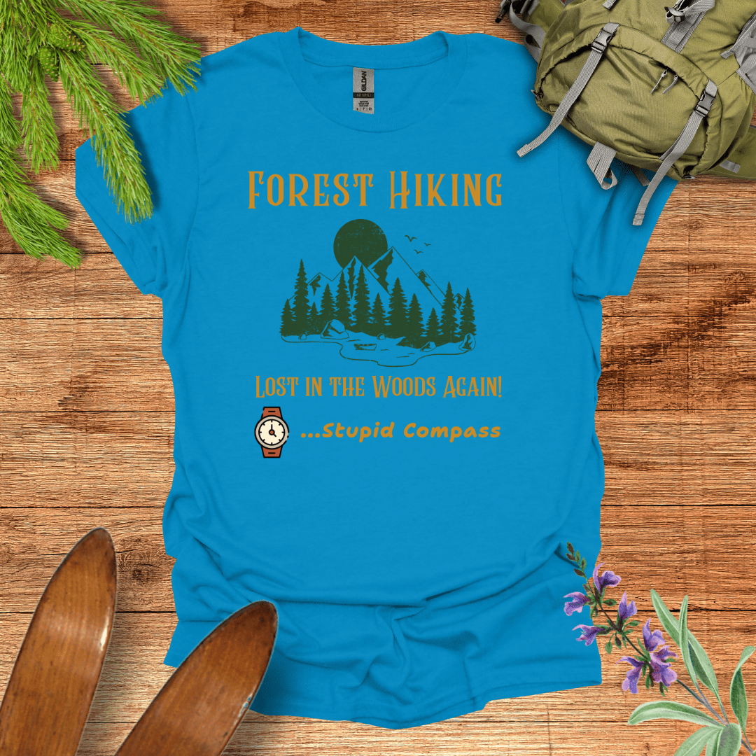 Forest Hiking T-Shirt Sapphire / S