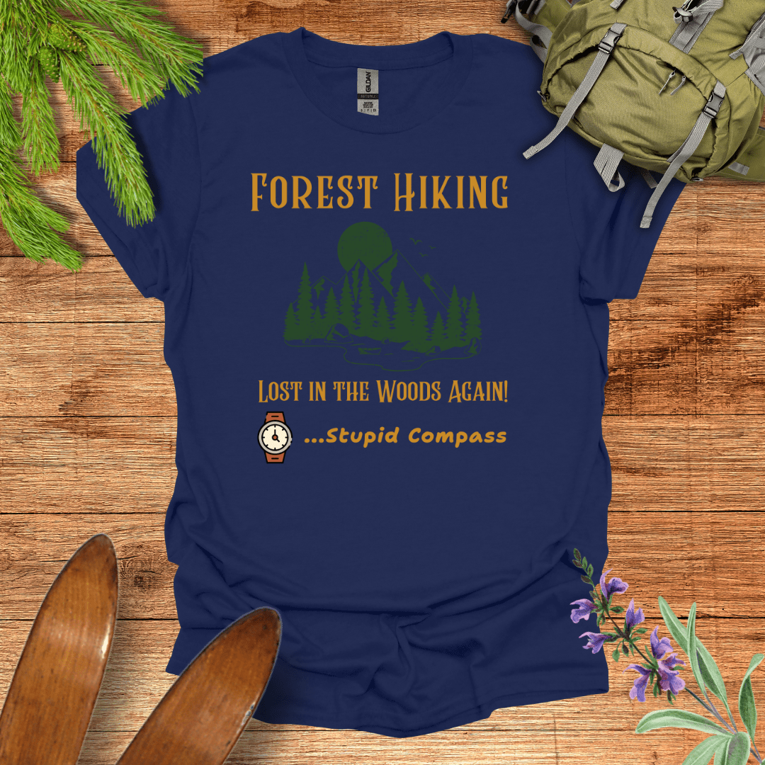 Forest Hiking T-Shirt Navy / S