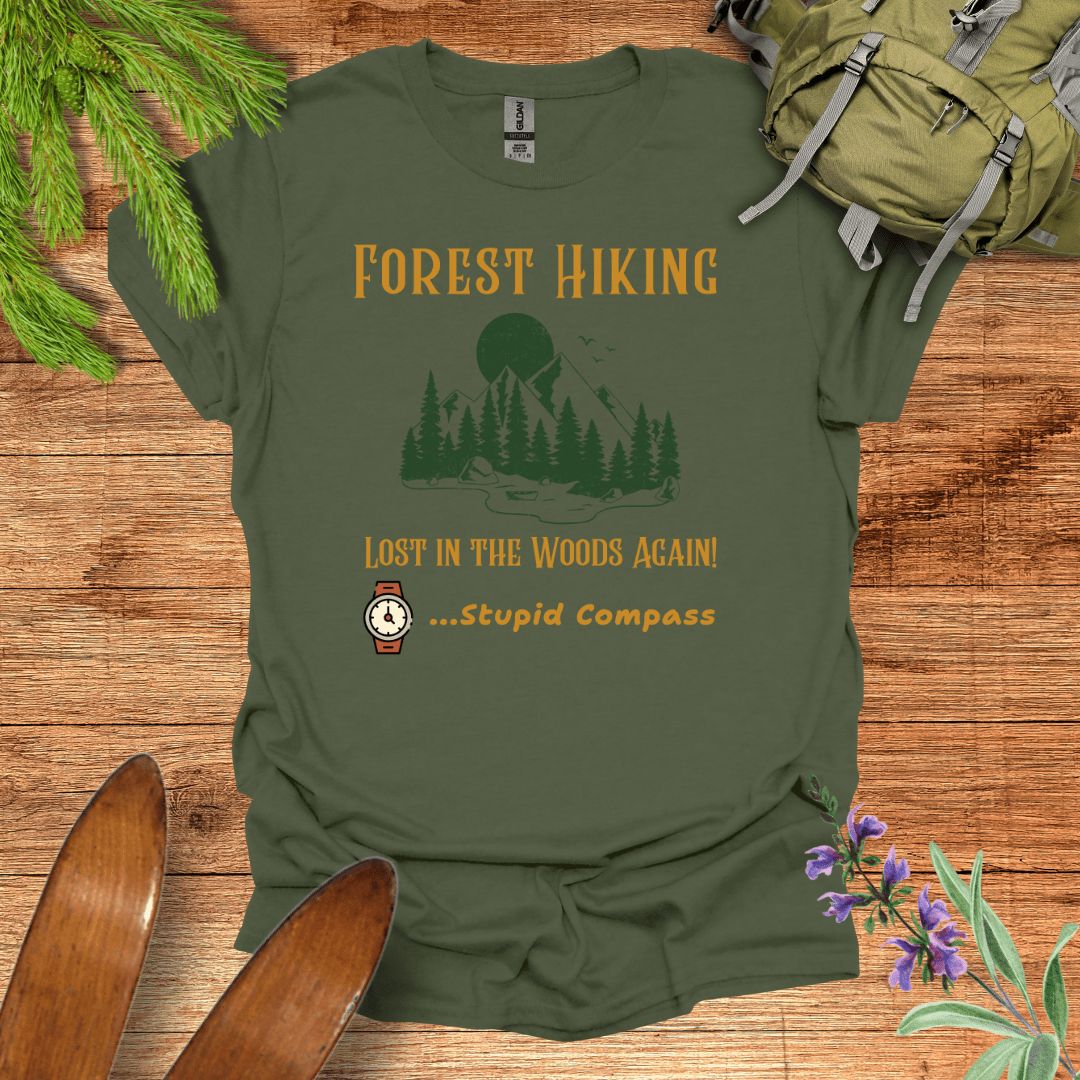 Forest Hiking T-Shirt Military Green / S