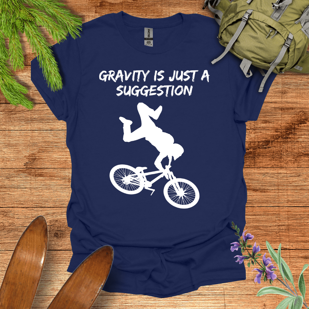 Gravity Bike T-Shirt Navy / S